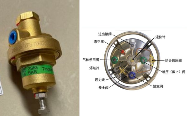 杜瓦瓶增压阀
